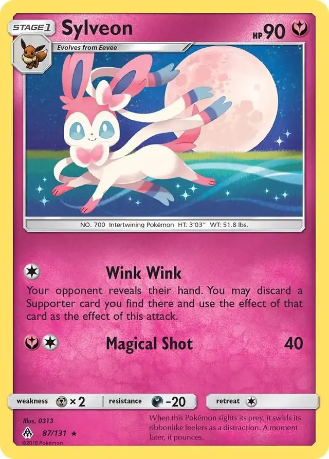 Sylveon - Pokemon Forbidden Light #87