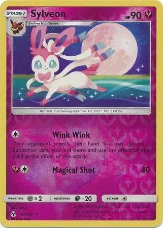 Sylveon [Reverse Holo] - Pokemon Forbidden Light #87