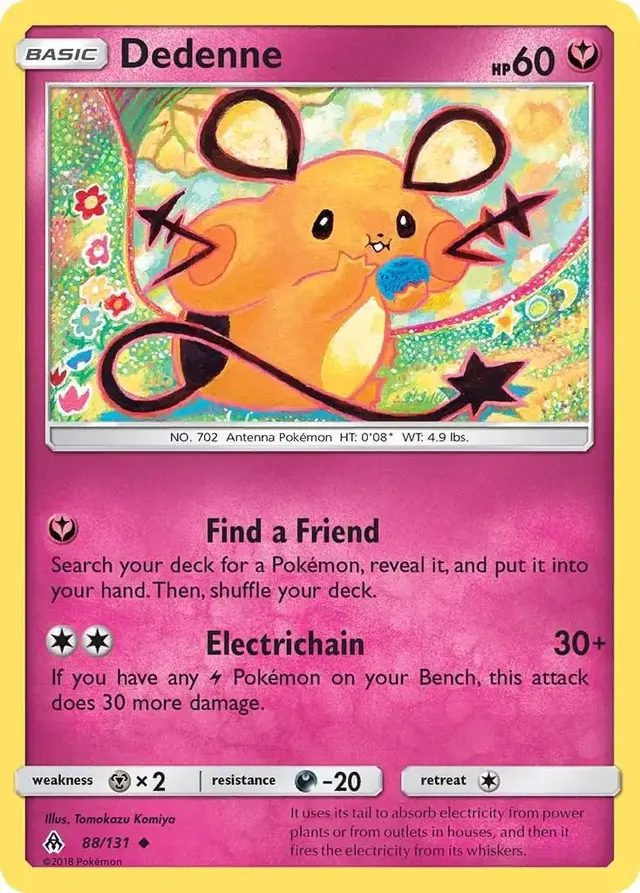 Dedenne - Pokemon Forbidden Light #88