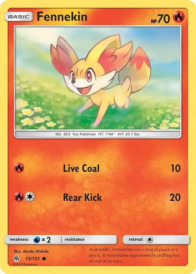 Fennekin - Pokemon Forbidden Light #15