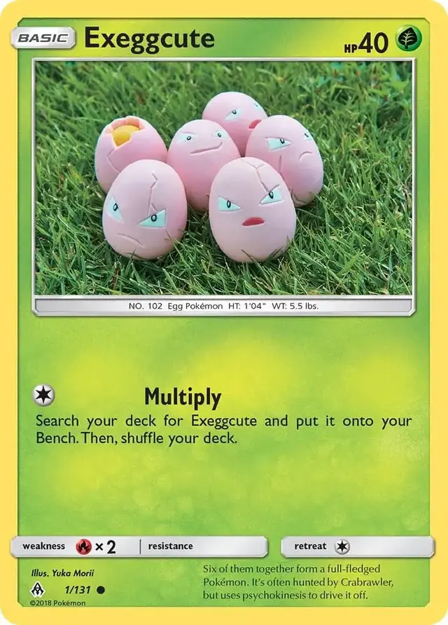 Exeggcute - Pokemon Forbidden Light #1