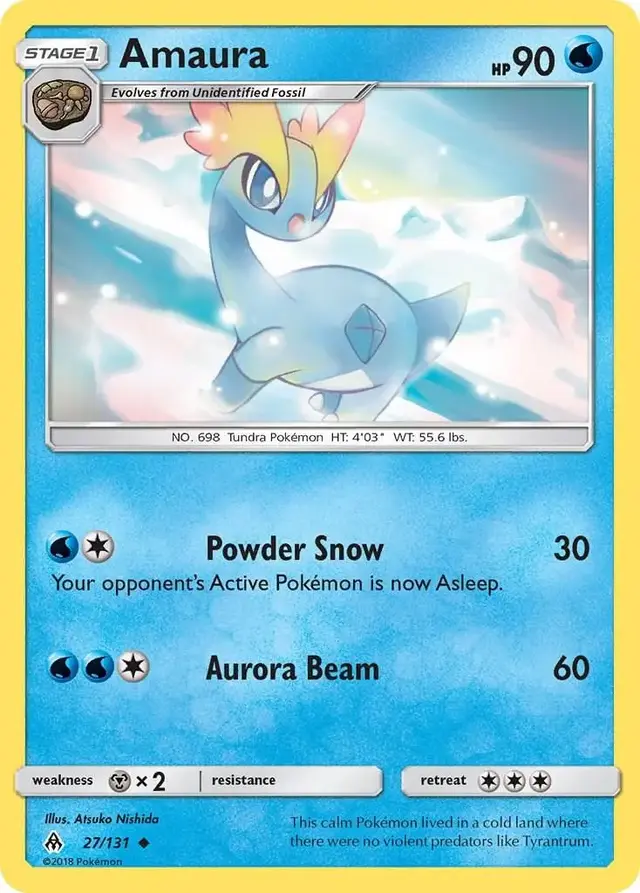 Amaura - Pokemon Forbidden Light #27