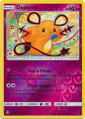 Dedenne [Reverse Holo] - Pokemon Forbidden Light #88