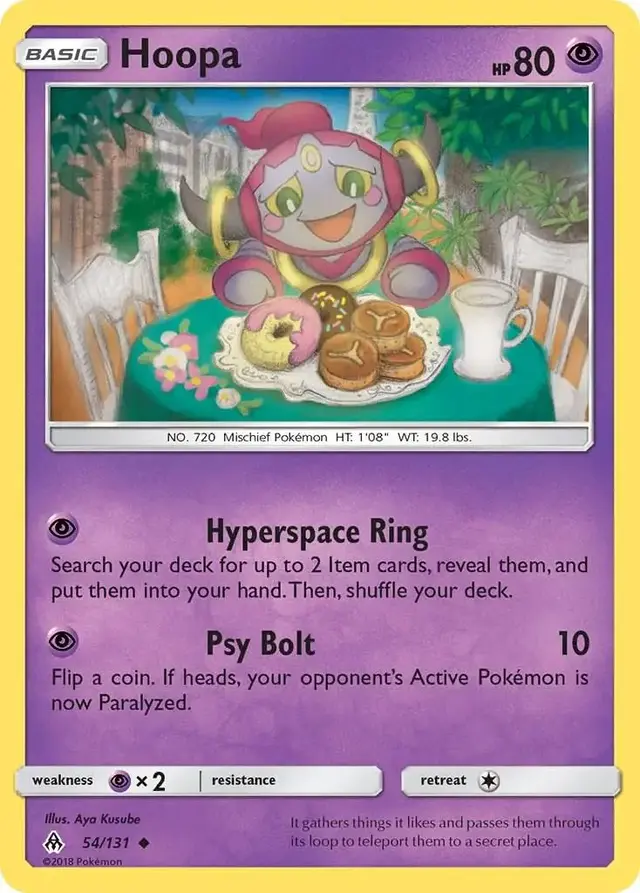 Hoopa - Pokemon Forbidden Light #54