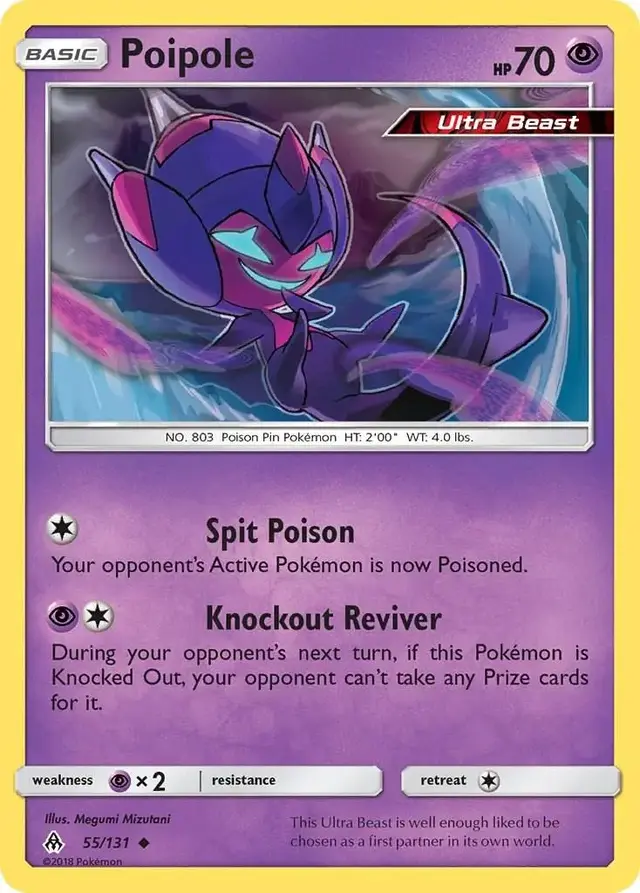 Poipole - Pokemon Forbidden Light #55