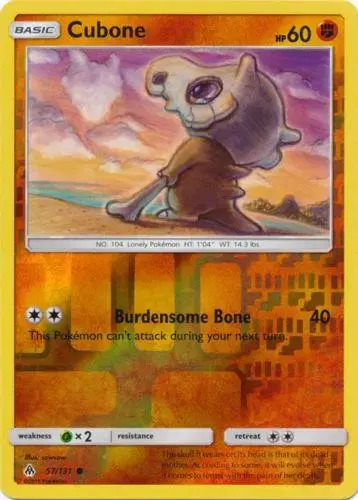 Cubone [Reverse Holo] - Pokemon Forbidden Light #57