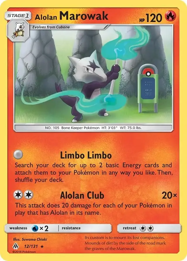 Alolan Marowak - Pokemon Forbidden Light #12