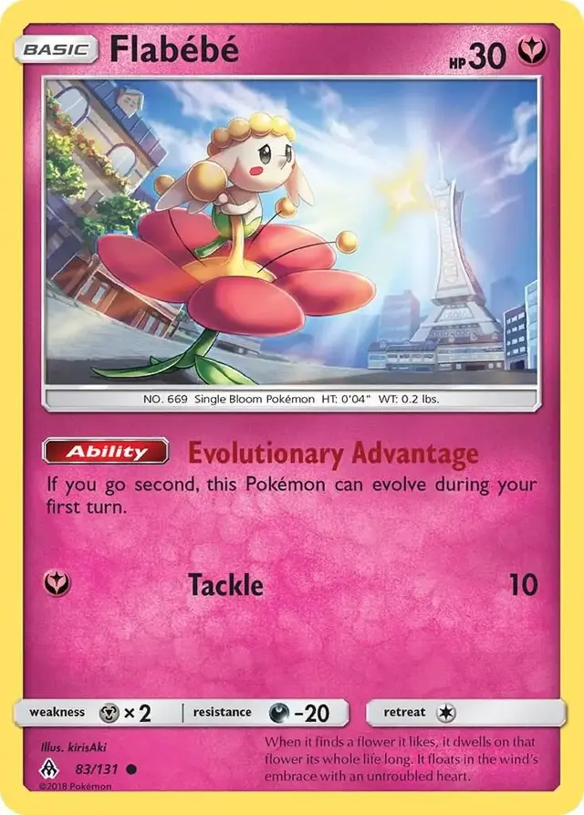 Flabebe - Pokemon Forbidden Light #83