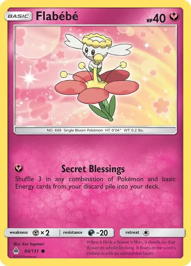 Flabebe - Pokemon Forbidden Light #84