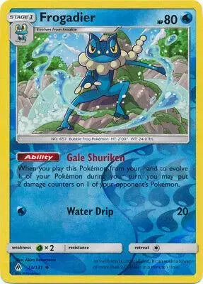 Frogadier [Reverse Holo] - Pokemon Forbidden Light #23
