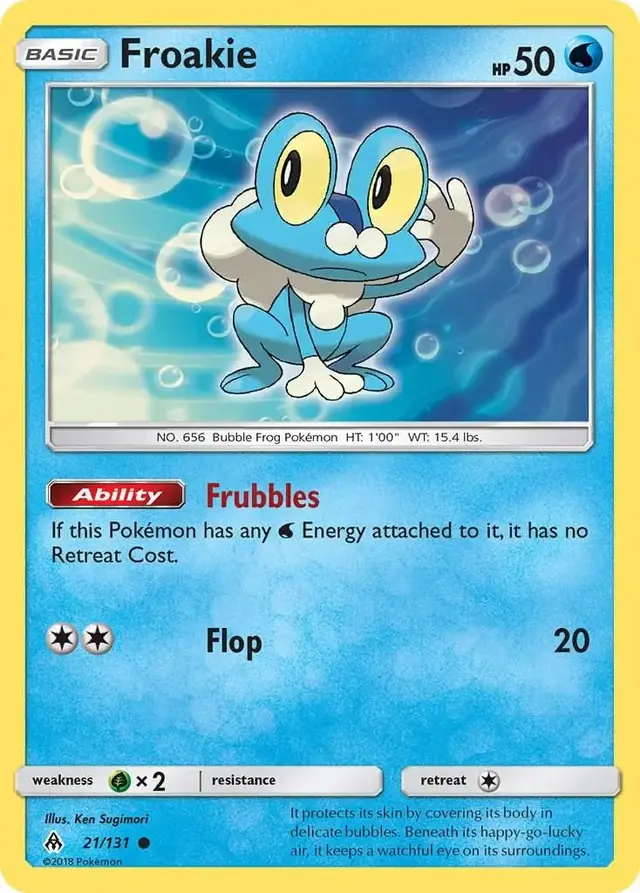 Froakie - Pokemon Forbidden Light #21