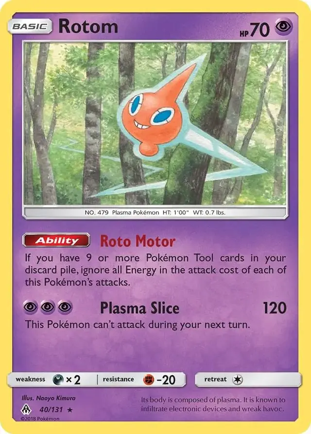 Rotom - Pokemon Forbidden Light #40