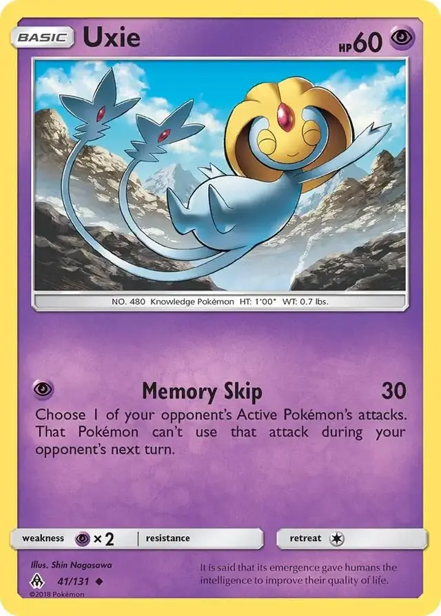 Uxie - Pokemon Forbidden Light #41