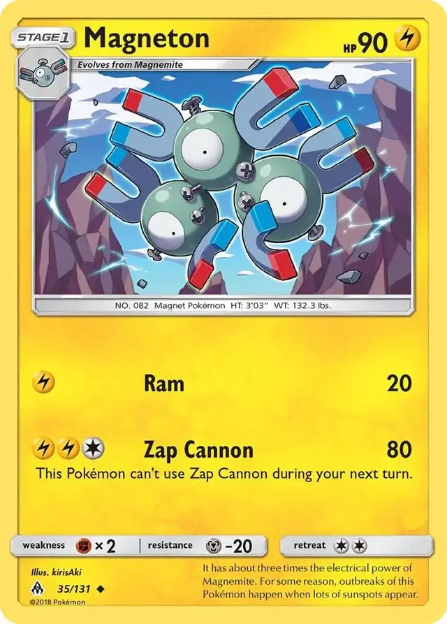 Magneton - Pokemon Forbidden Light #35