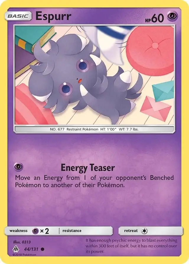 Espurr - Pokemon Forbidden Light #44