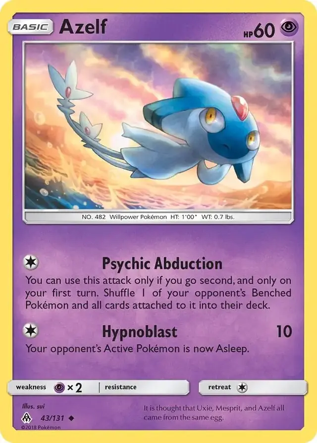 Azelf - Pokemon Forbidden Light #43