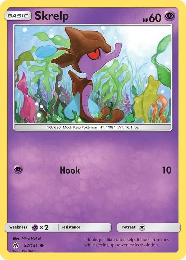 Skrelp - Pokemon Forbidden Light #52