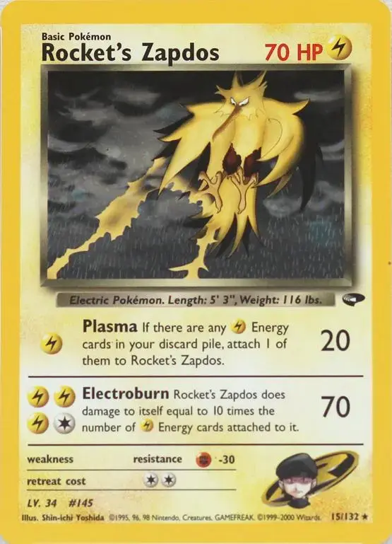 Rocket's Zapdos - Pokemon Gym Challenge #15
