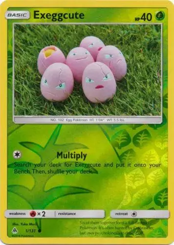 Exeggcute [Reverse Holo] - Pokemon Forbidden Light #1