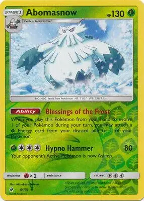 Abomasnow [Reverse Holo]