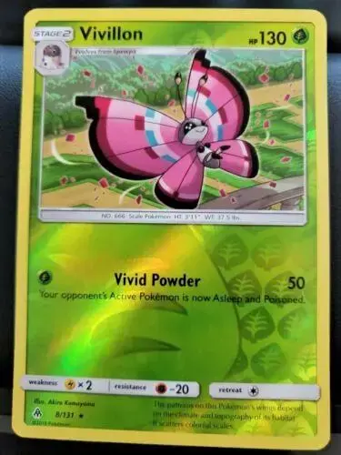 Vivillon [Reverse Holo] - Pokemon Forbidden Light #8