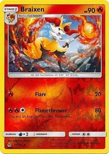 Braixen [Reverse Holo]