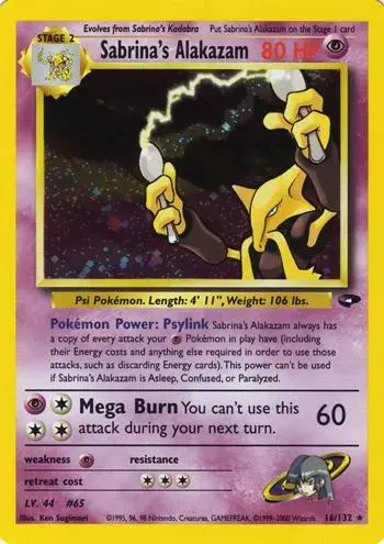 Sabrina's Alakazam - Pokemon Gym Challenge #16