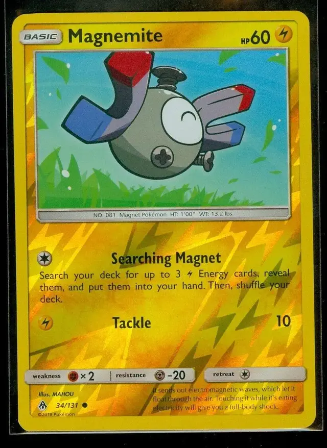 Magnemite [Reverse Holo] - Pokemon Forbidden Light #34