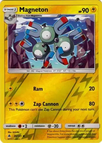 Magneton [Reverse Holo] - Pokemon Forbidden Light #35
