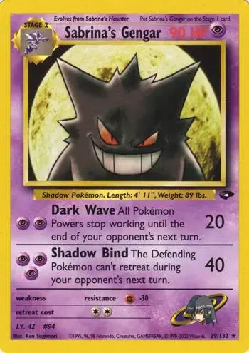 Sabrina's Gengar - Pokemon Gym Challenge #29