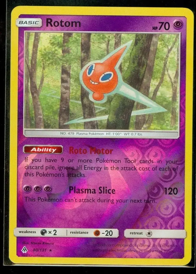 Rotom [Reverse Holo] - Pokemon Forbidden Light #40