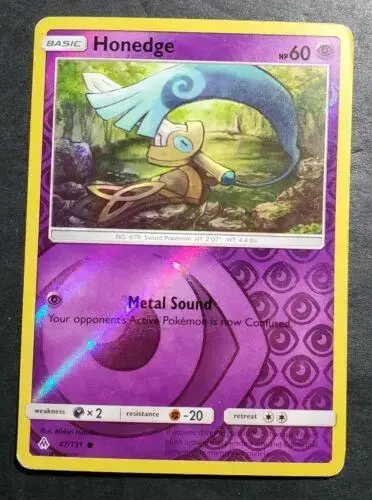 Honedge [Reverse Holo] - Pokemon Forbidden Light #47