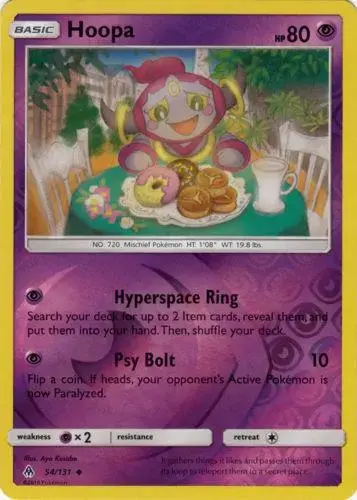 Hoopa [Reverse Holo] - Pokemon Forbidden Light #54