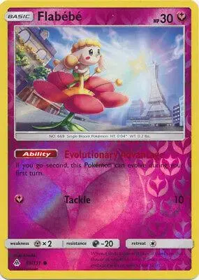 Flabebe [Reverse Holo] - Pokemon Forbidden Light #83