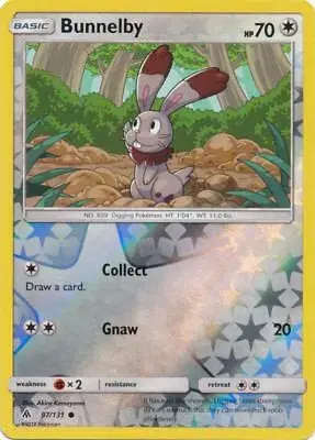 Bunnelby [Reverse Holo] - Pokemon Forbidden Light #97