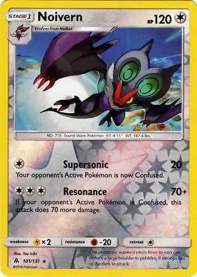 Noivern [Reverse Holo] - Pokemon Forbidden Light #101
