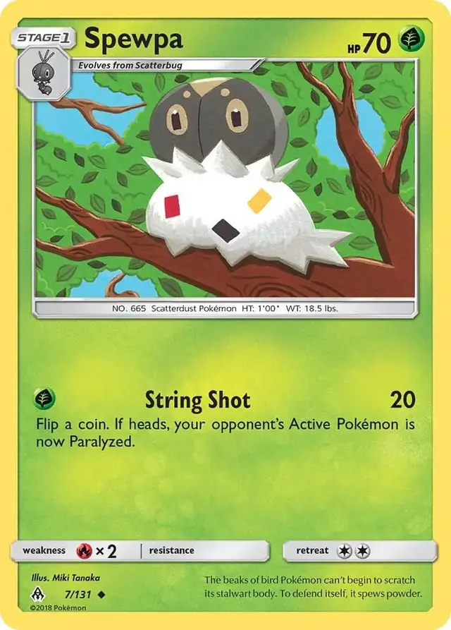 Spewpa - Pokemon Forbidden Light #7
