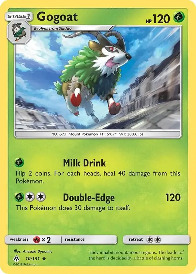 Gogoat - Pokemon Forbidden Light #10