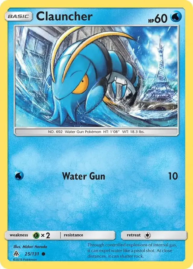 Clauncher - Pokemon Forbidden Light #25