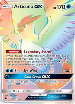 Articuno GX 171 - Pokemon Celestial Storm