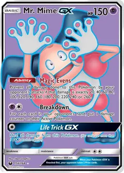 Mr. Mime GX 156 - Pokemon Celestial Storm