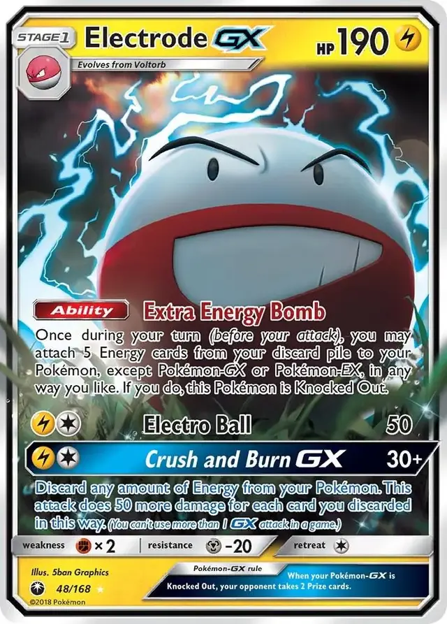 Electrode GX - Pokemon Celestial Storm #48