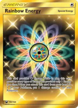 Rainbow Energy 183 - Pokemon Celestial Storm