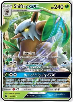 Shiftry GX 14 - Pokemon Celestial Storm