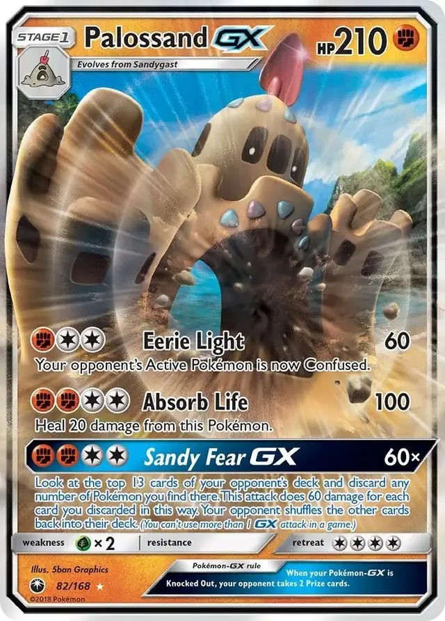 Palossand GX - Pokemon Celestial Storm #82