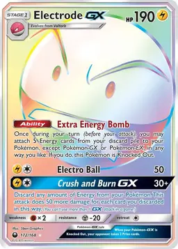 Electrode GX 172 - Pokemon Celestial Storm