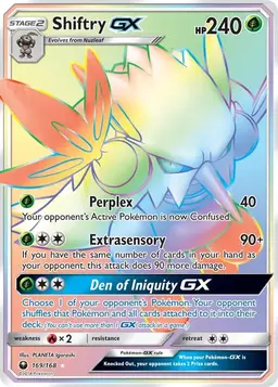 Shiftry GX 169 - Pokemon Celestial Storm