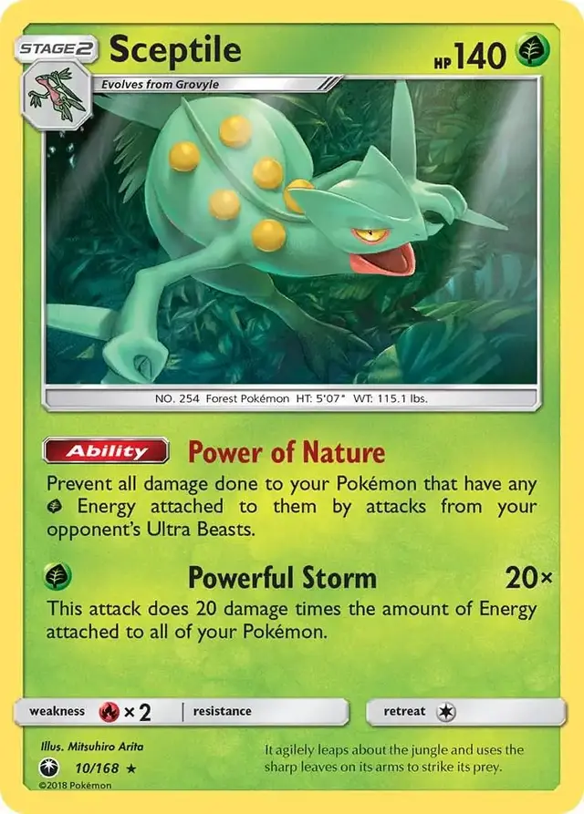 Sceptile - Pokemon Celestial Storm #10