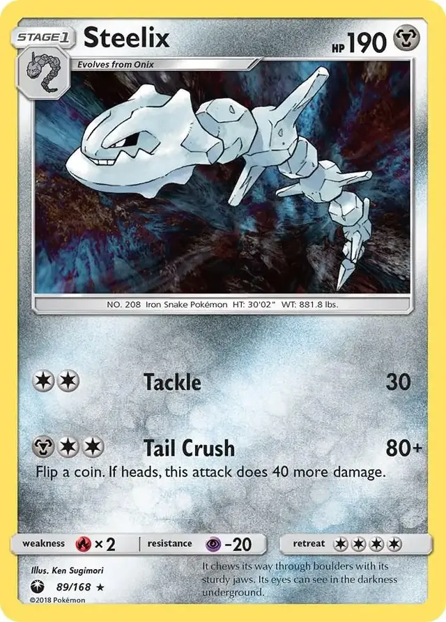 Steelix - Pokemon Celestial Storm #89