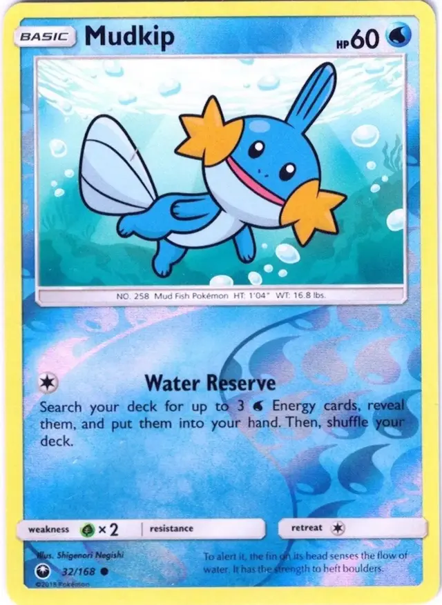 Mudkip [Reverse Holo] - Pokemon Celestial Storm #32